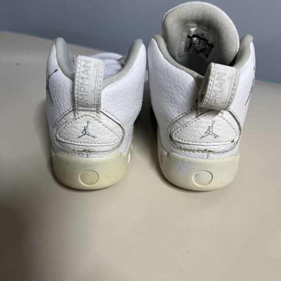 2017 Nike Air Jordan Jumpman Pro White/Pure Platinum Size 9C UNISEX - Picture 4 of 12